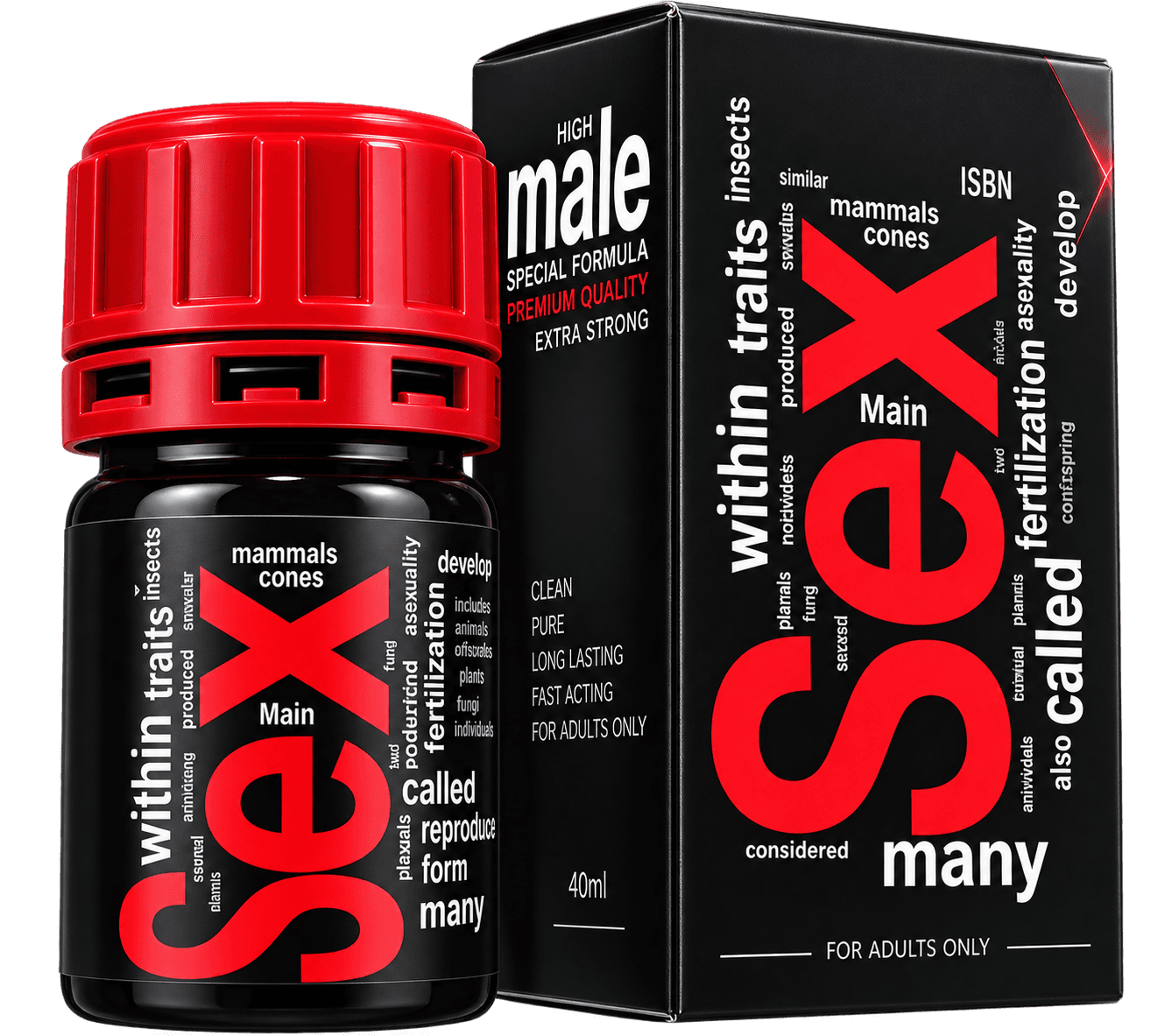 SEX HIGH MALE 40ML – EXTRA STRONG EDITION