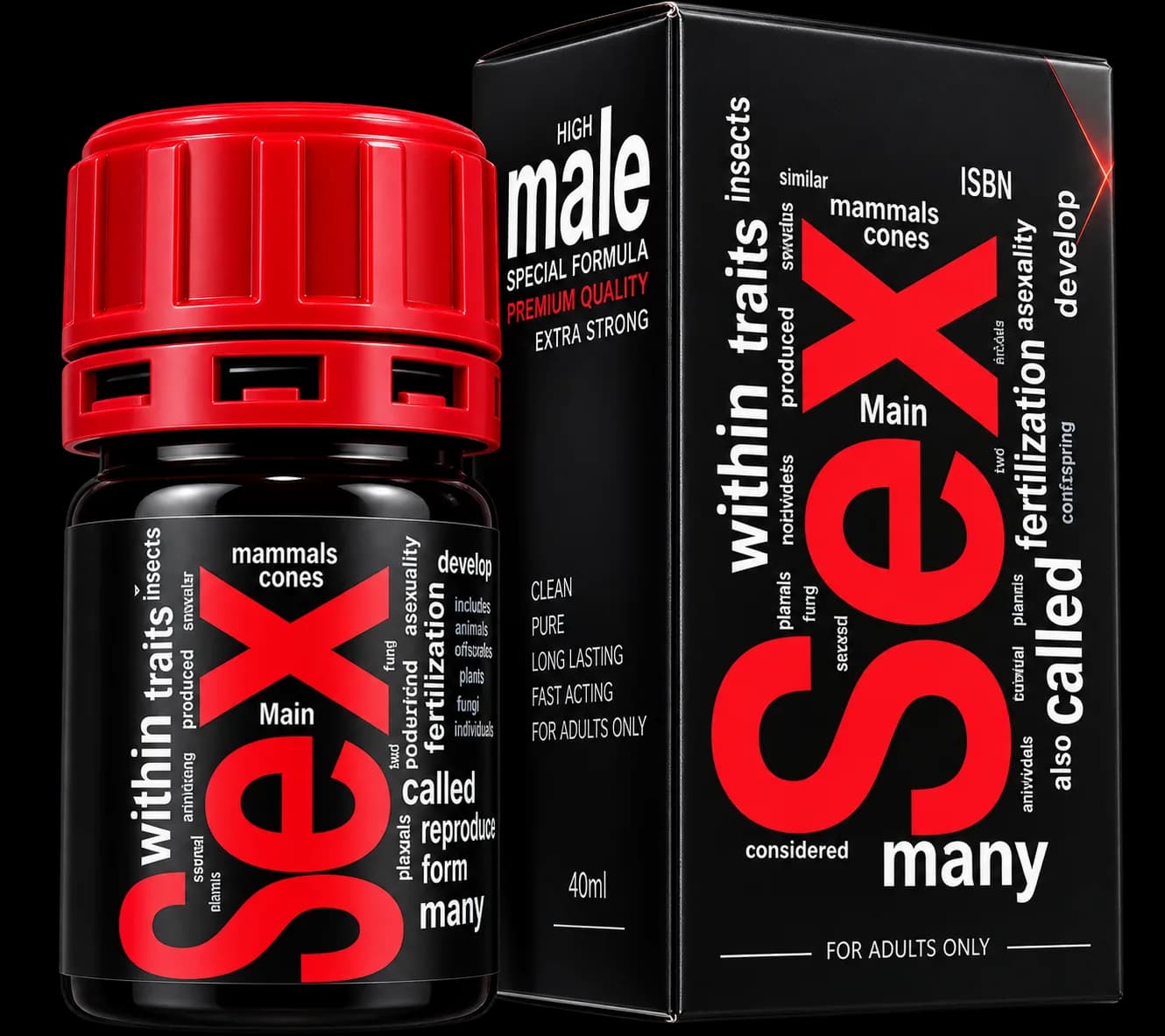 SEX HIGH MALE 40ML – EXTRA STRONG EDITION