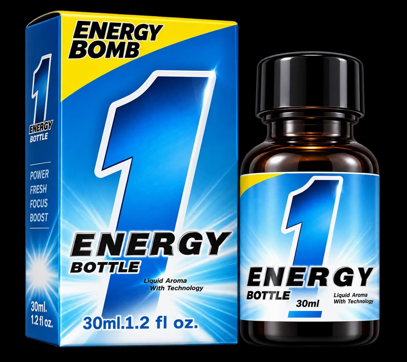 1 ENERGY BOTTLE 30ML – ENERGY BOMB EDITION